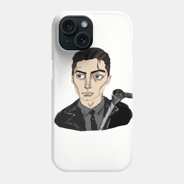 Kaz Brekker Line Art Phone Case by bailezell