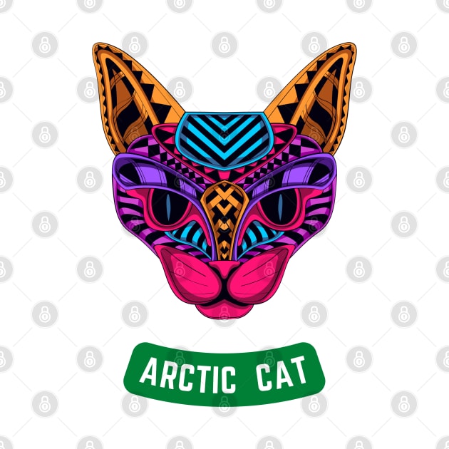 Arctic Cat Design With Stunning Colors by Dippity Dow Five