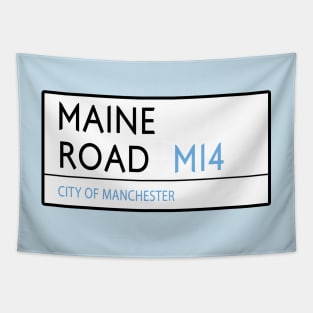 Main Road Man City Tapestry