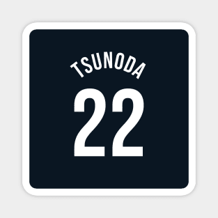 Tsunoda 22 - Driver Team Kit 2023 Season Magnet