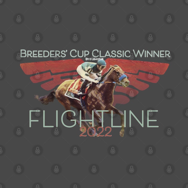 Flightline Wins the 2022 Breeders Cup by Ginny Luttrell