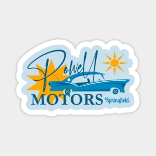 Powell Motors from the Simpsons Magnet