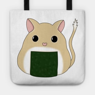 Cute rice ball gerbil (shushi, onigiri) Tote