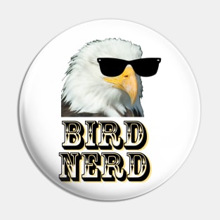 Bird Nerd Pin