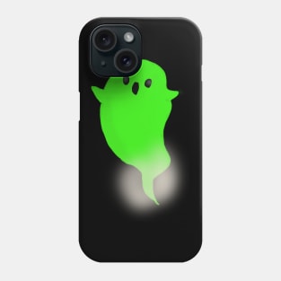 Cute little ghost on Halloween Phone Case