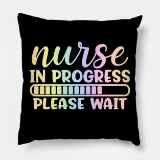 Nurse in progress please wait - funny joke/pun Pillow