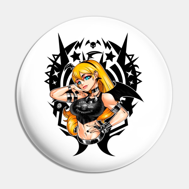 Vampy Blondie Pin by maxgunner44