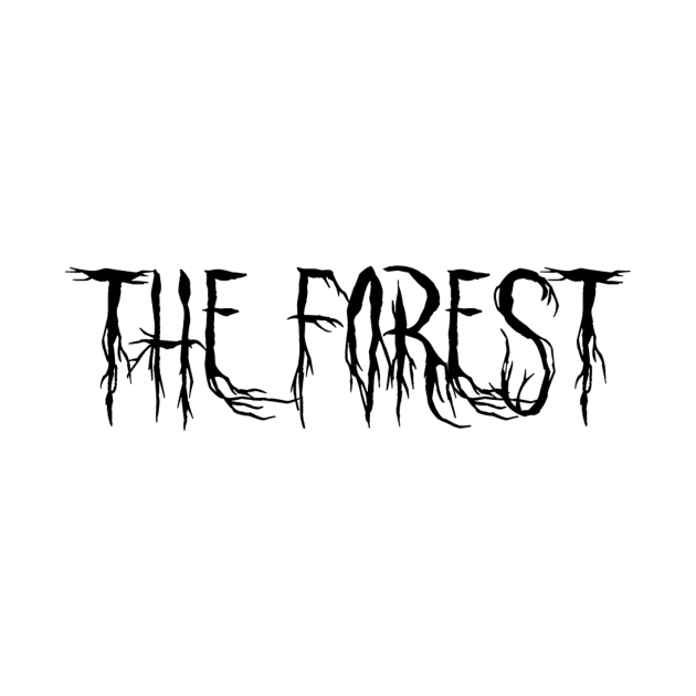 The Forest (Scary Text Horror Movie) Font by AnotherOne