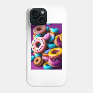 Colorful Yummy Donut Phone Case