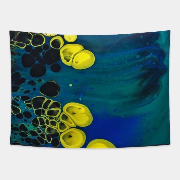 Ocean Bubbles Tapestry by WickedFaery