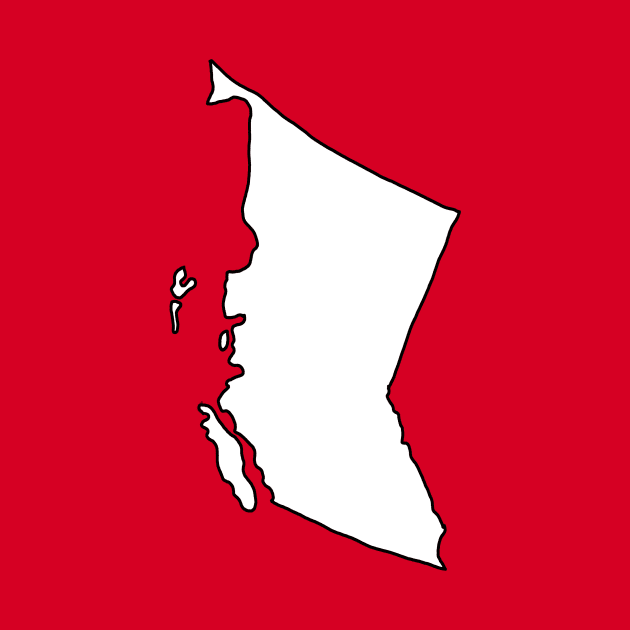 British Columbia - Blank Outline by loudestkitten