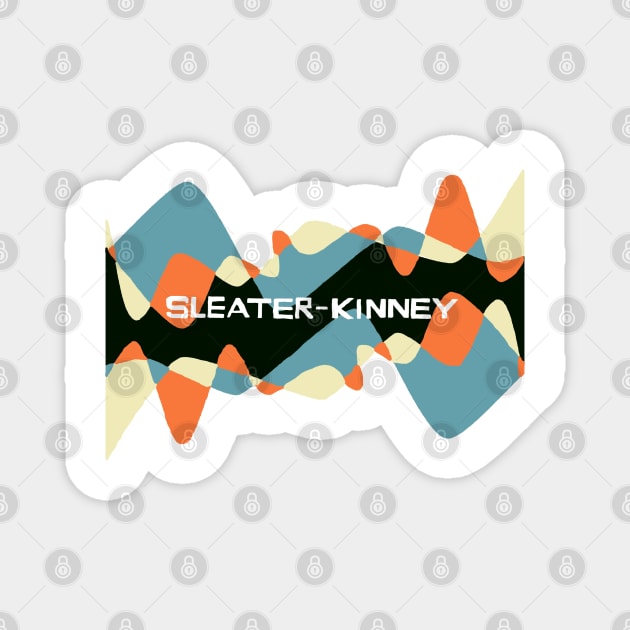 sleater-kinney Magnet by Luckythelab