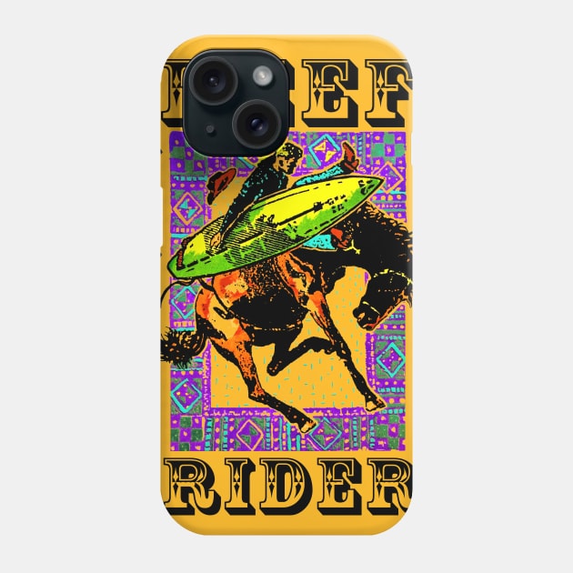 Reef Rider Phone Case by Karate Panda