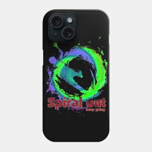 Spiral out - Keep going version 3 Phone Case