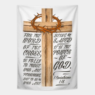 Power of God - 1 Corinthians 1:18 Tapestry