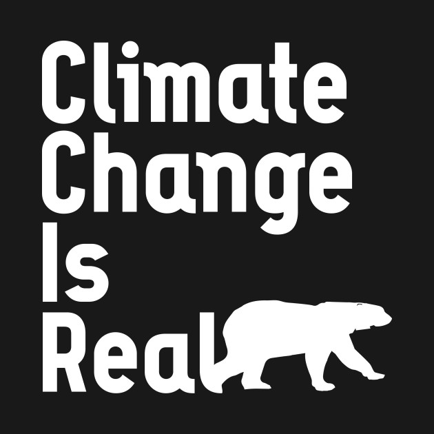 Disover Climate change is real - Climate Change - T-Shirt