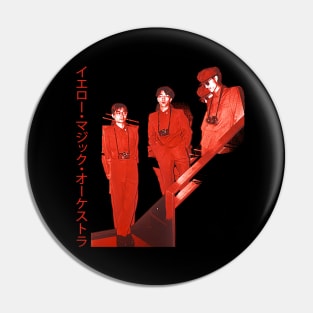 Yellow Magic Orchestra -- Fan Art Design Pin