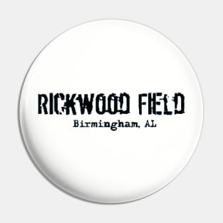 Salute to the Negro Leagues and Rickwood Field in Birmingham, AL Pin