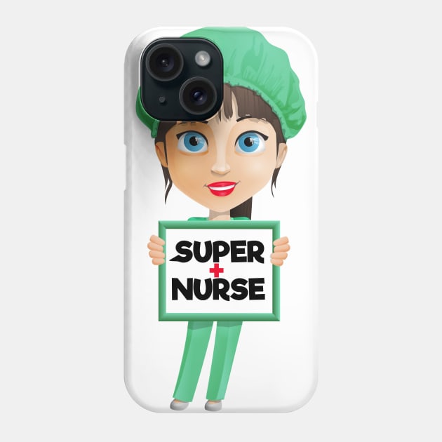 Super Nurse Phone Case by rjstyle7