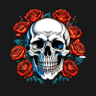 Skull  and Roses T-Shirt