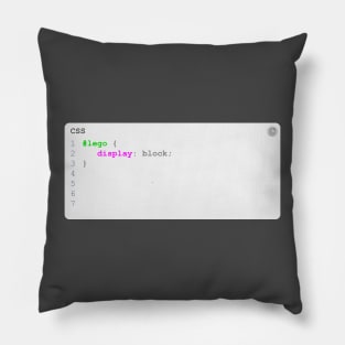 CSS Lego Pillow