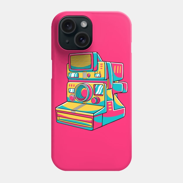 Polaroid Camera Phone Case by MEDZ