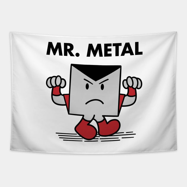 Mr. Metal Tapestry by irkedorc