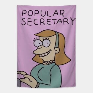 Popular Secretary Magazine Tapestry