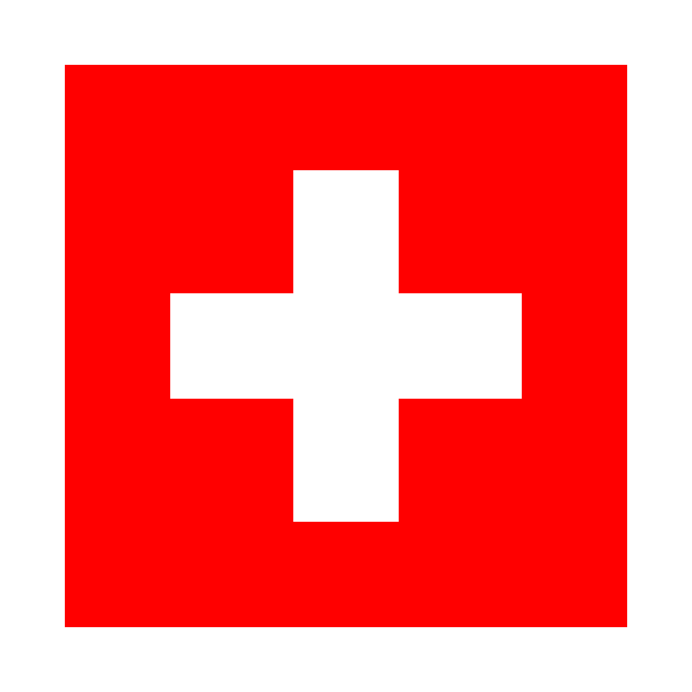 Flag of Switzerland by Bravuramedia