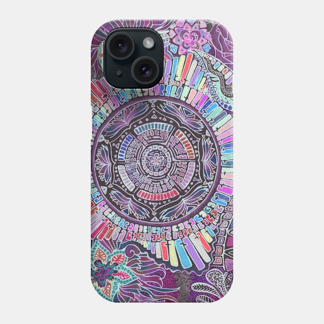 Pastel Doodle Phone Case by Missing Keys Inc