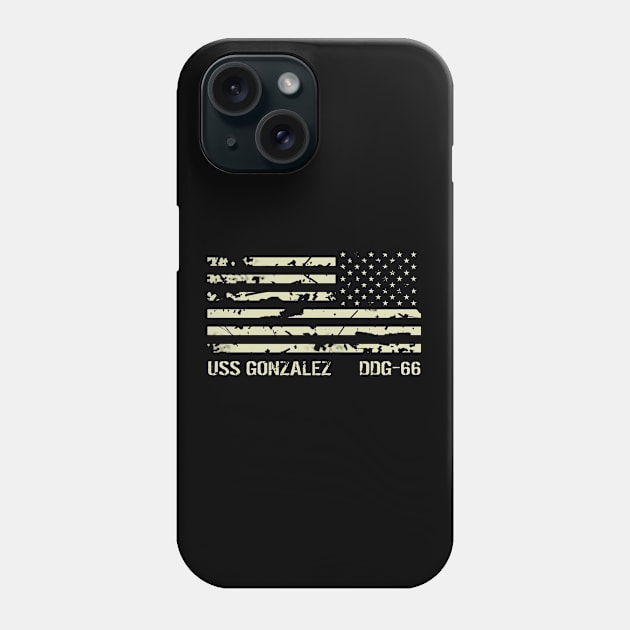 USS Gonzalez Phone Case by Jared S Davies