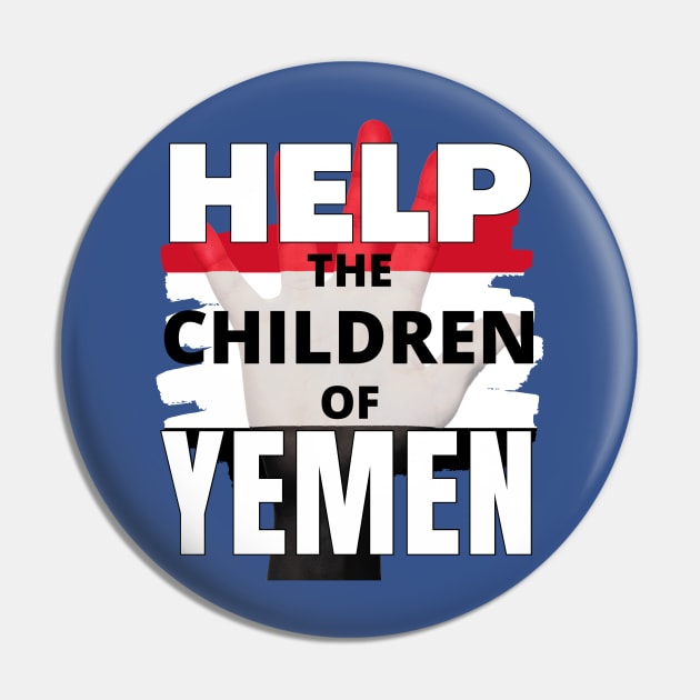 Help the children of Yemen - Red white and black flag colors Pin by Try It