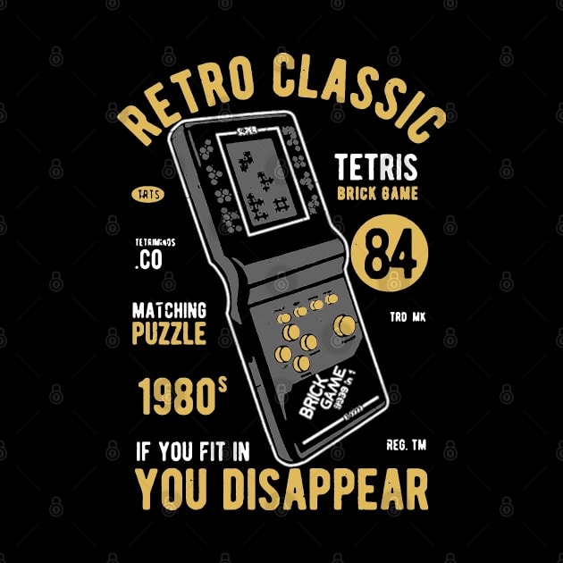 Retro Classic Tetris by JakeRhodes