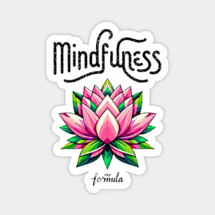 Mindfulness My Formula: Vibrant Lotus Bloom Magnet