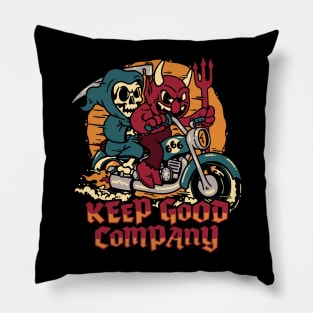 Keep Good Company Pillow