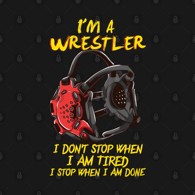 WRESTLING: I'm A Wrestler Gift by woormle