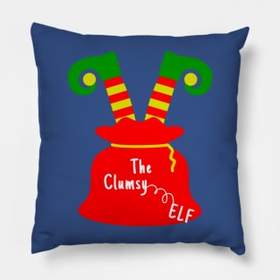 The Clumsy Elf Family Matching Christmas 2020 Gift  Pillow