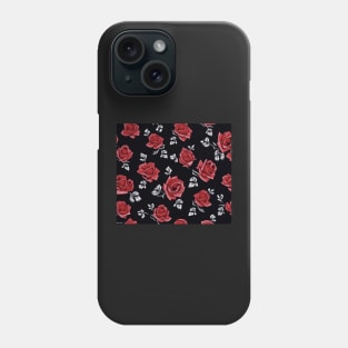 rose pattern Phone Case