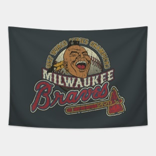 Milwaukee Braves World Champions 1957 Tapestry