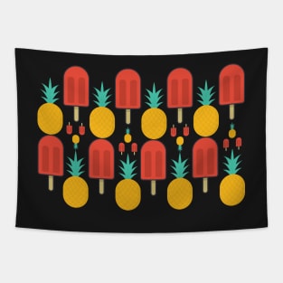 Pineapple and ice cream Tapestry