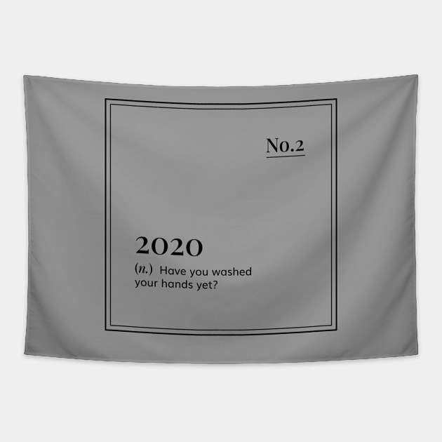 Funny definition art - 2020 - grey Tapestry by ArtByMe