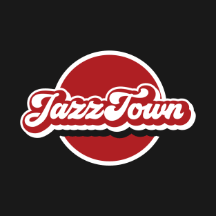 Jazz Town Vintage Style Design T-Shirt