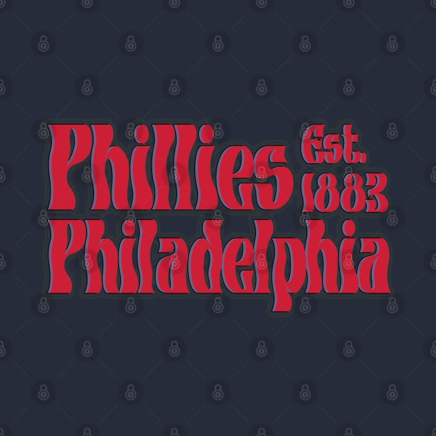 Philadelphia Phillies  / Old Style Vintage by Zluenhurf