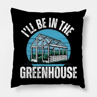 Fathers Day Worlds Best Dad Father Birthday Gift For Daddy Greenhouse Gardener Funny Present Garden Botany Plants Pillow