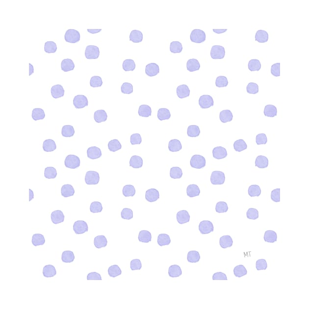 Polka Dots - Lavender by monitdesign