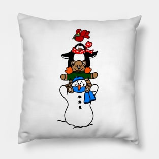 Christmas Holiday Fun Pillow