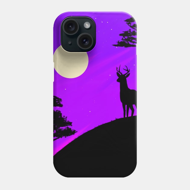 Night wild Phone Case by Luckyart11