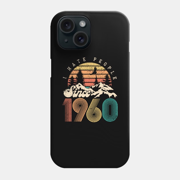 60th birthday gifts for men and women 1960 gift 60 years old Phone Case by CheesyB