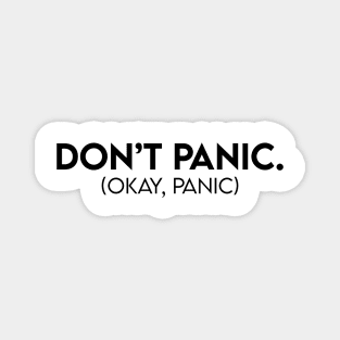 Don't panic.. okay panic. Magnet