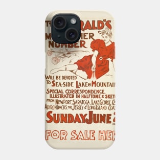 Cover for the Sunday Herald (1895) Phone Case